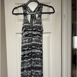 Pink Republic sleeveless, long dress.
T-back. Small. NWT